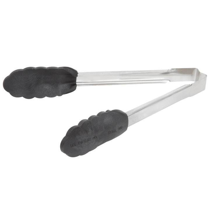 9 ½-inch high-temperature nylon-end one-piece tongs