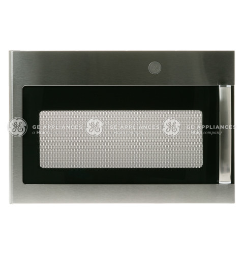 STAINLESS STEEL DOOR WITH FLAT GE LOGO