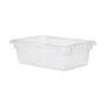 Rubbermaid Commercial, Food Storage Tote, 3.5 gal, Clear