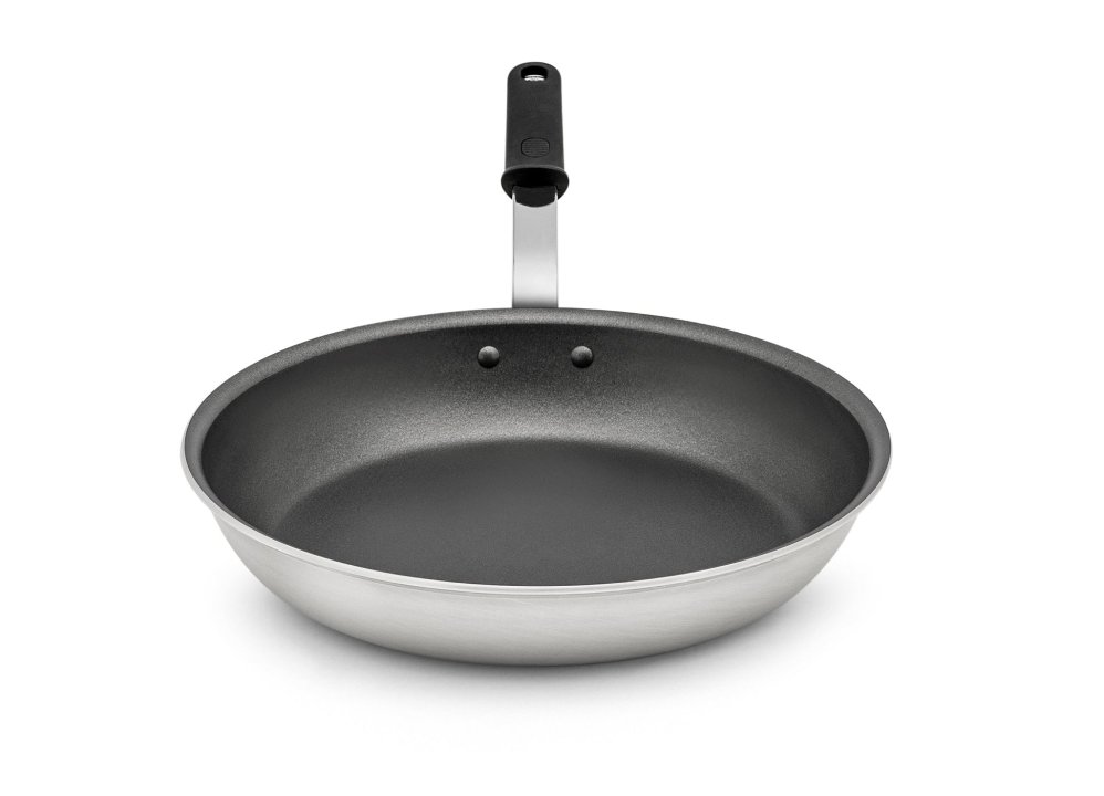 12-inch Wear-Ever® aluminum fry pan with CeramiGuard® II nonstick coating and silicone handle
