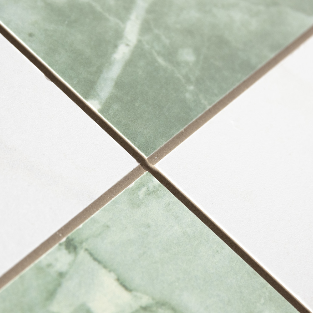Marbilia Chess Jungle 17-3/8 in. x 17-3/8 in. Porcelain Floor and Wall Tile