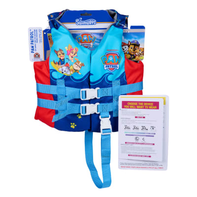 SwimWays PAW Patrol Life Jacket, US Coast Guard Approved Life Vest, Kids Swim Vest and Swimming Aid, PAW Patrol Life Jackets for Kids 33-55 lbs