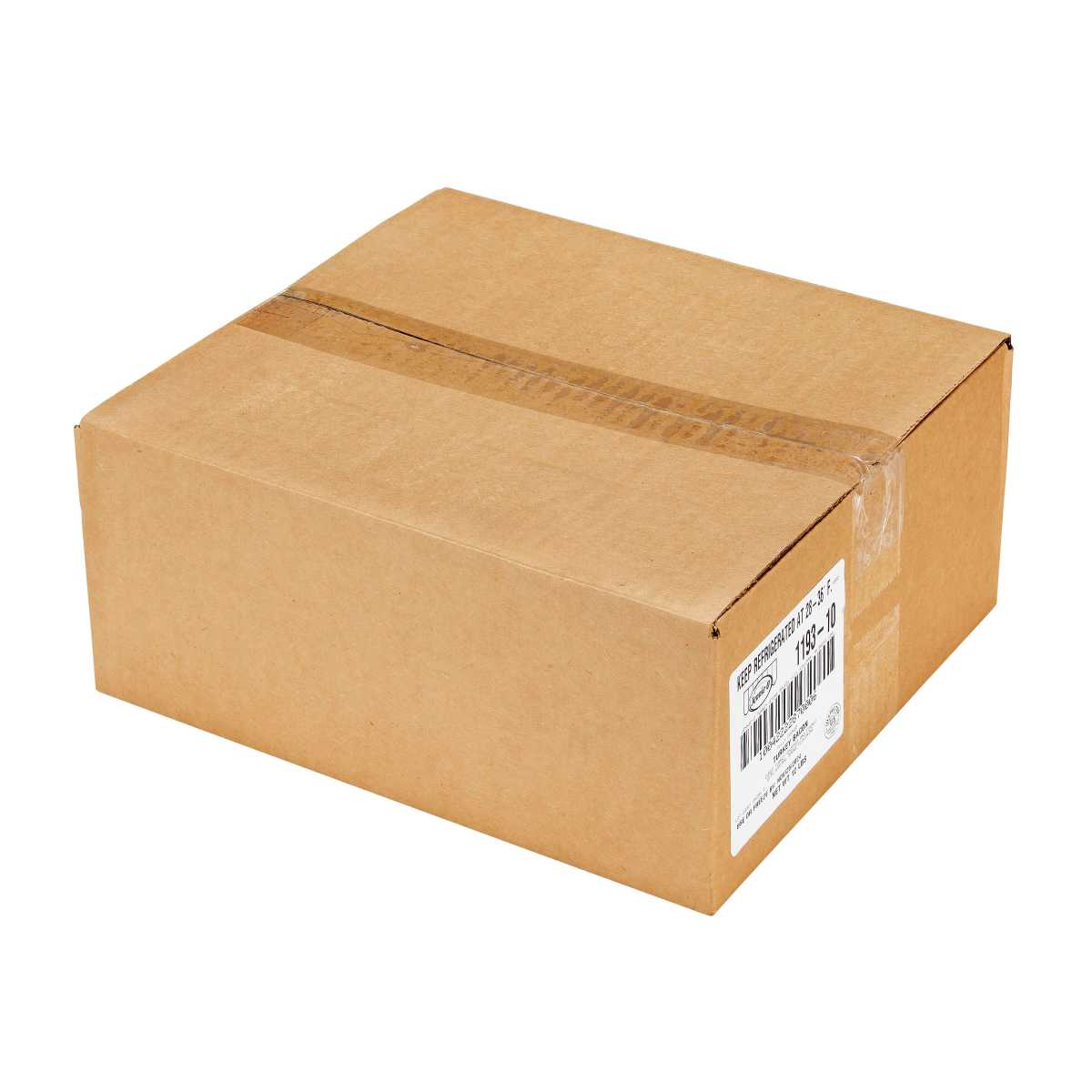 JENNIE-O(r) Turkey Bacon 16/.75 lb . C1RA - Front Right Closed Case (Hi Res)