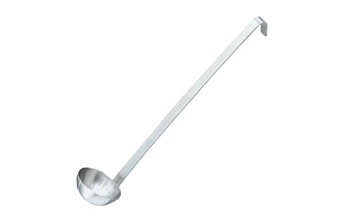 32-ounce two-piece economy stainless steel ladle