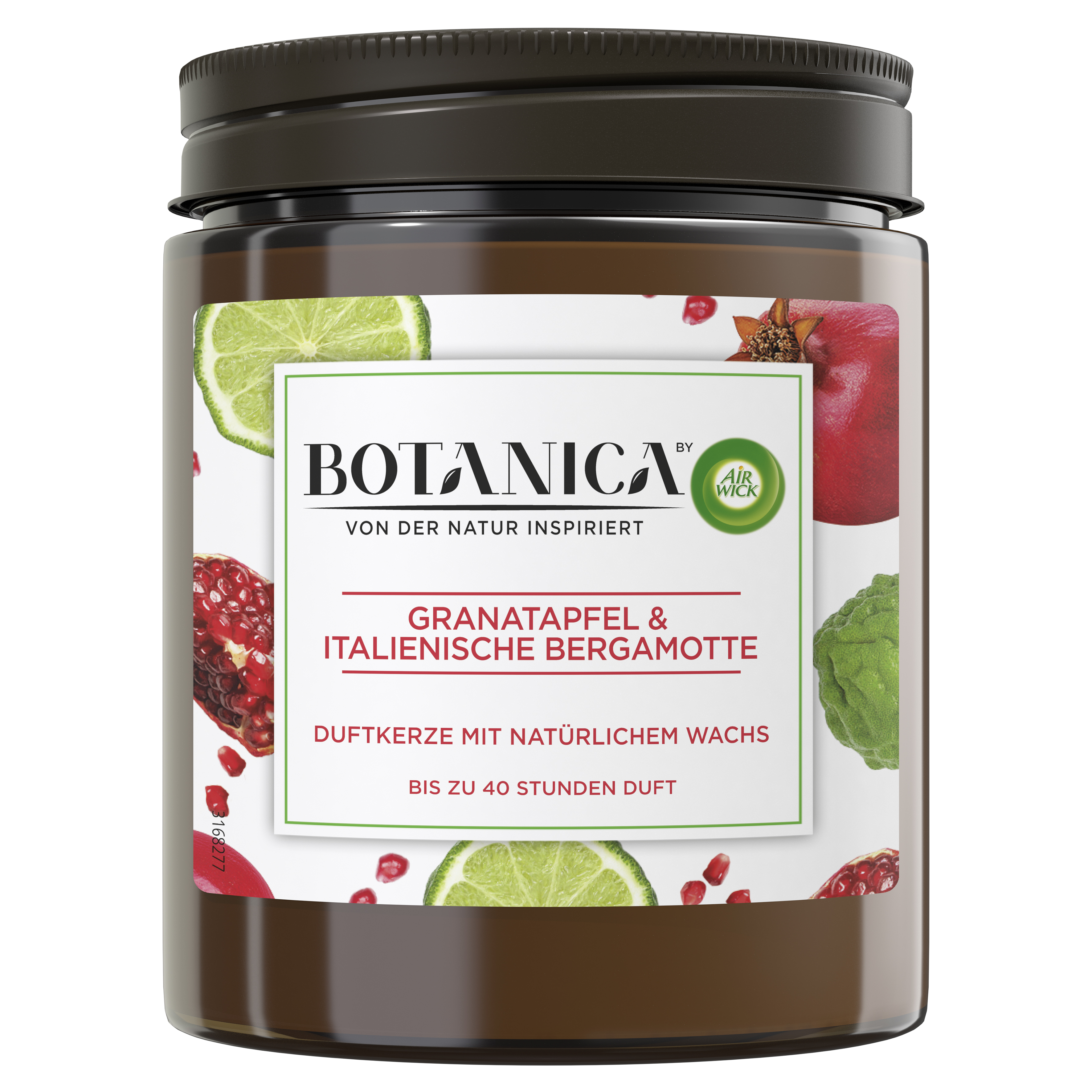 Air Wick Botanica Duftkerze Granatapfel & Italienische Bergamotte
