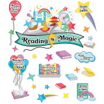 Carson Dellosa Education Reading Is Magic Bulletin Board Set CD-110546
