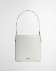 Laire Leather Bucket Bag Light Sand