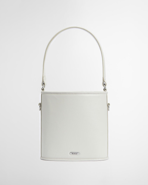 Laire Leather Bucket Bag Light Sand