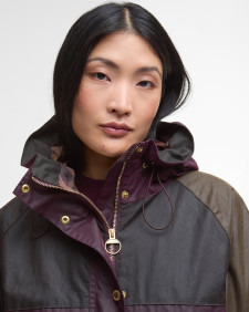 Giacca cerata Keeley Merlot/Rustic/Beech/Muted Tartan