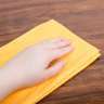 Chicopee Inc, Chix® Stretch 'n Dust Cloths, 23.25" x 24", Orange/Yellow
