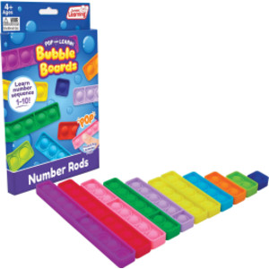 Number Rod Bubble Boards, Set of 11