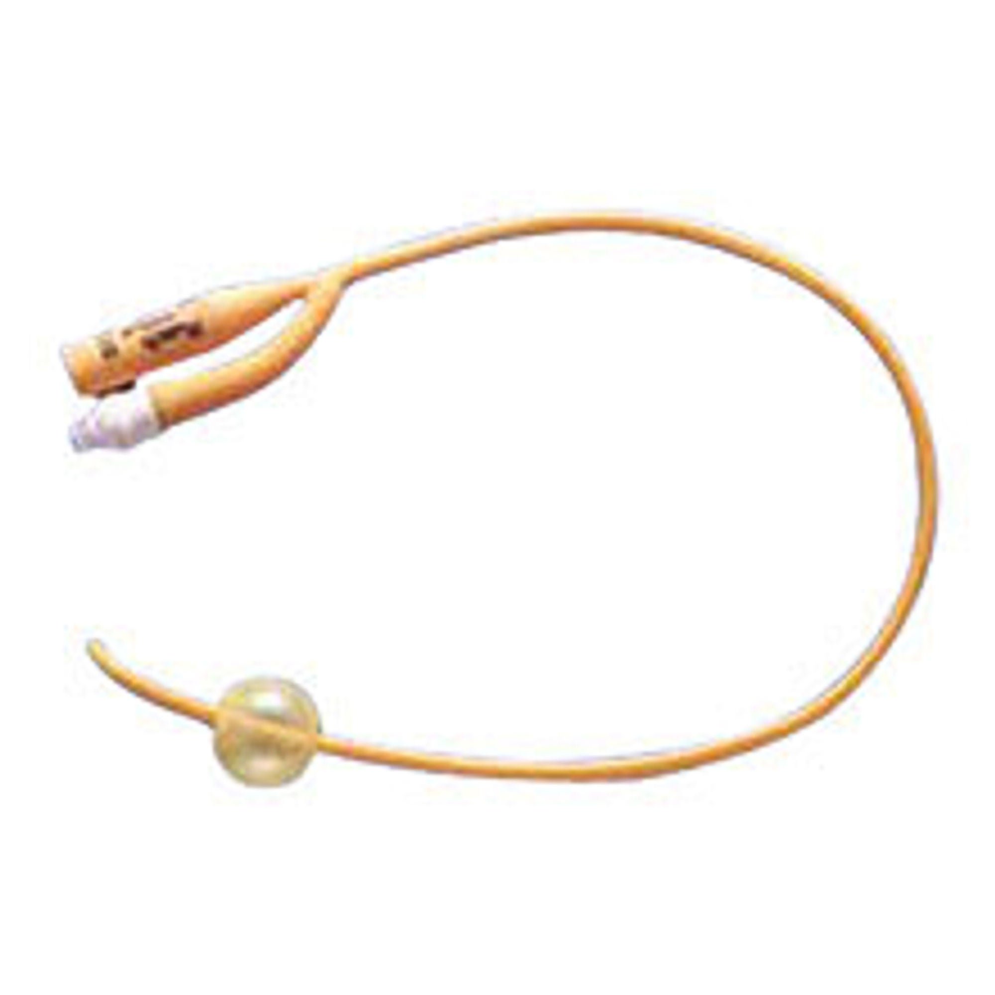 Rusch PureGold® Foley Catheter, 14 Fr., 5 cc, Coudé
