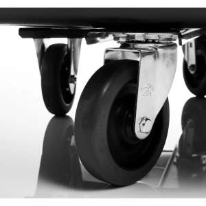 Rubbermaid Commercial, Cube Truck, 16 cu ft, Black