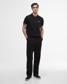 Buxton Short-Sleeved Polo Shirt Black
