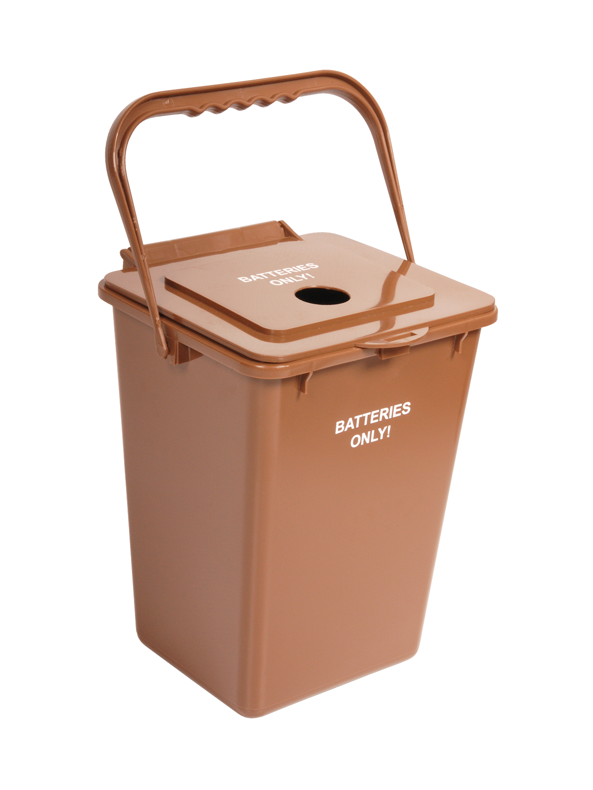 BATTERY RECYCLER – Single – Kit – Batteries – Circle – Brown