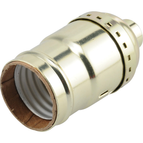 Deep Drawer Keyless On-Off Metal Shell Socket (75W)