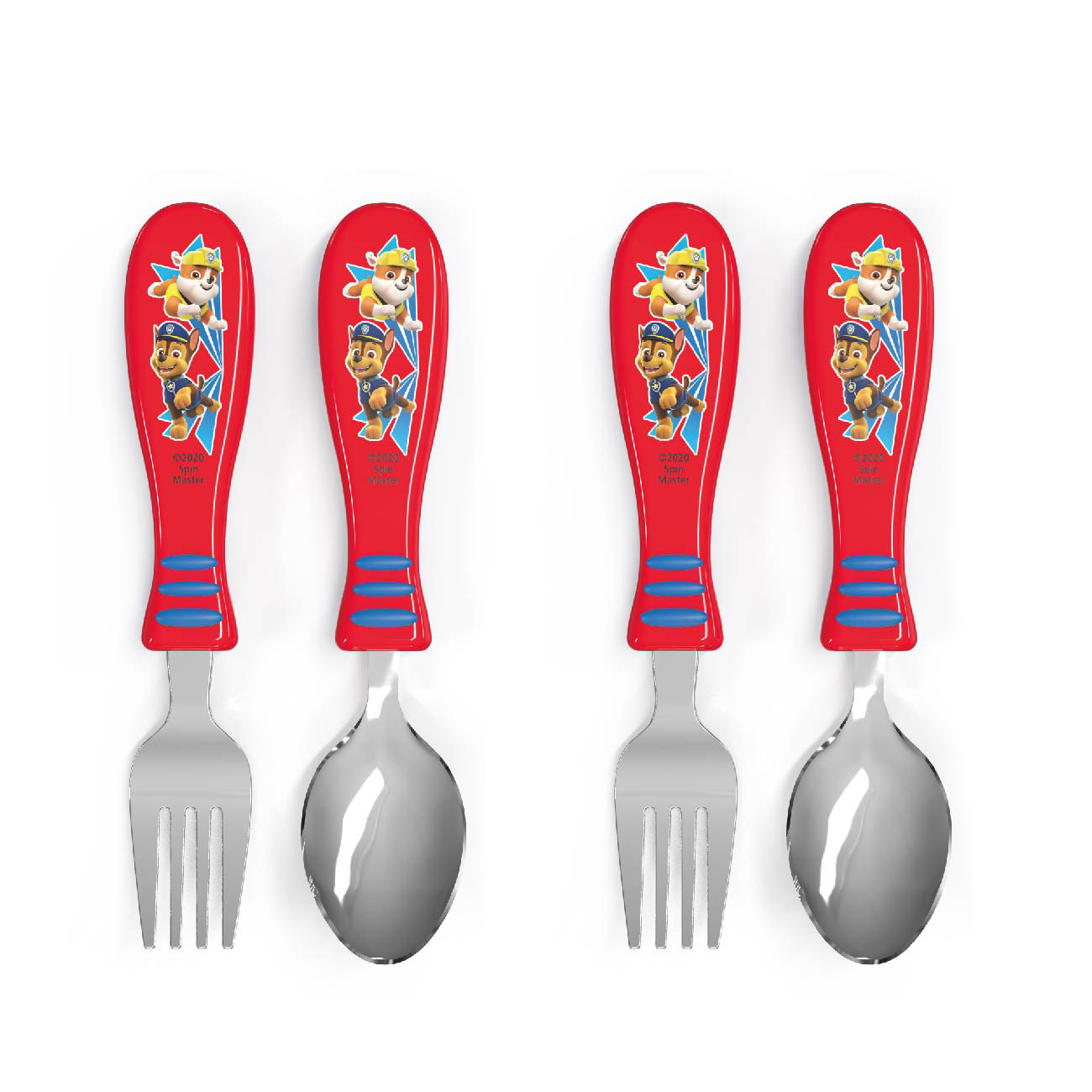 Paw Patrol Kid’s Flatware, Chase and Rubble, 2-piece set slideshow image 1