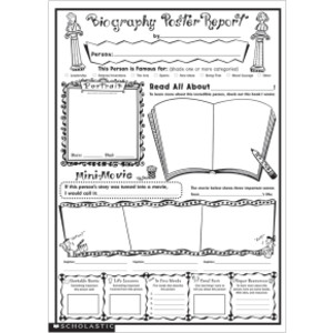 Instant Personal Poster Sets: Biography Report