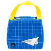 Grid Lock Purse Style Insulated Reusable Lunch Bag, Planes slideshow image 2 Grid Lock Purse Style Insulated Reusable Lunch Bag, Planes slideshow image 2