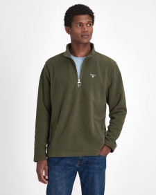 Essentials Half-Zip Fleece Mid Olive