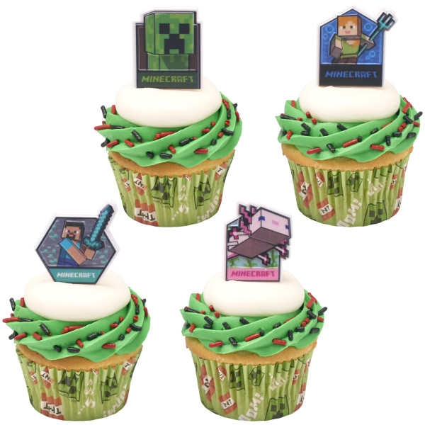 MINECRAFT Lush Finds Cupcake Rings