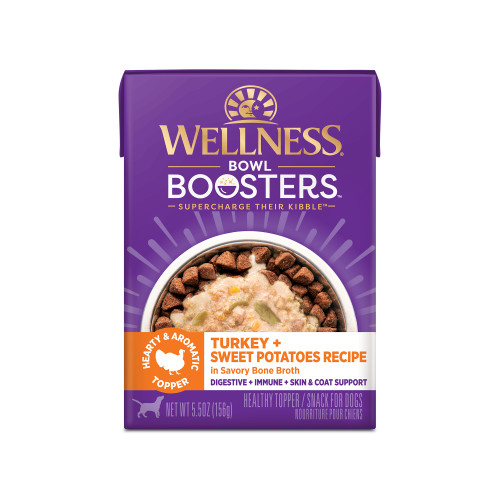 Wellness Bowl Boosters Hearty Toppers Turkey Front packaging