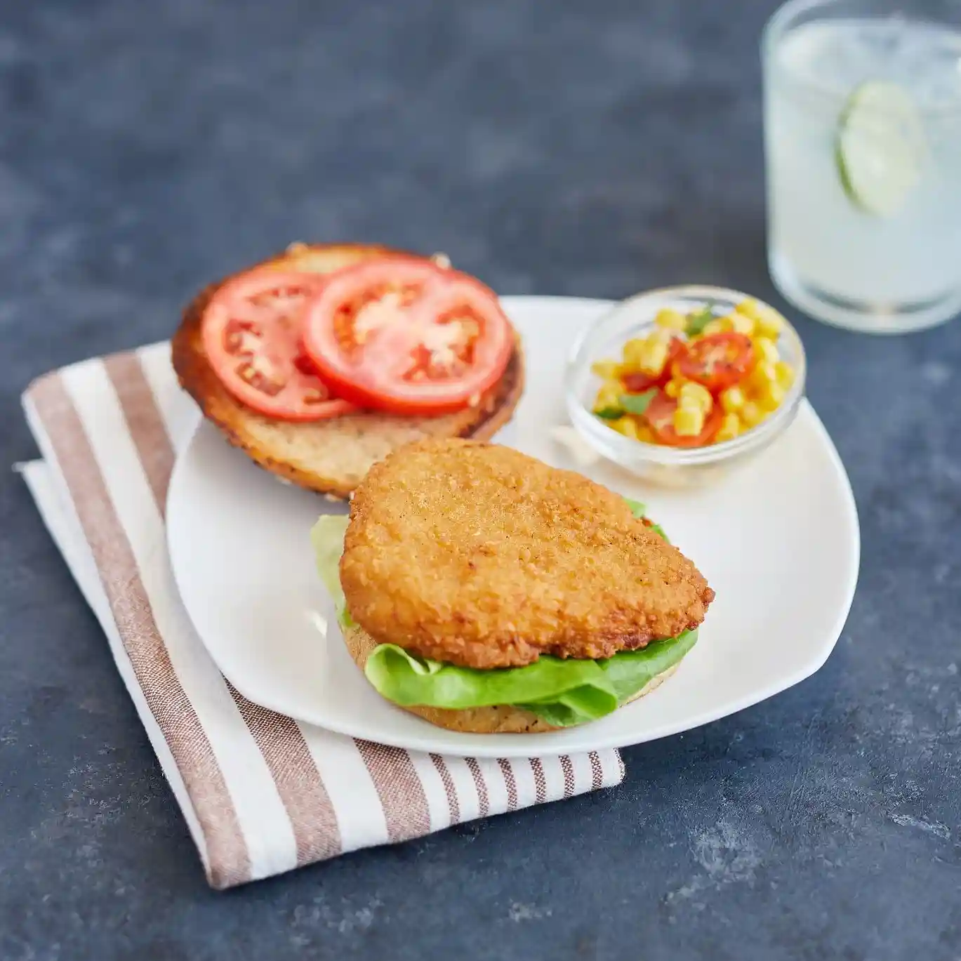 Tyson® Fully Cooked Whole Grain Breaded Golden Crispy MWWM Chicken Breast Filets, CN, 3.75 oz._image_1