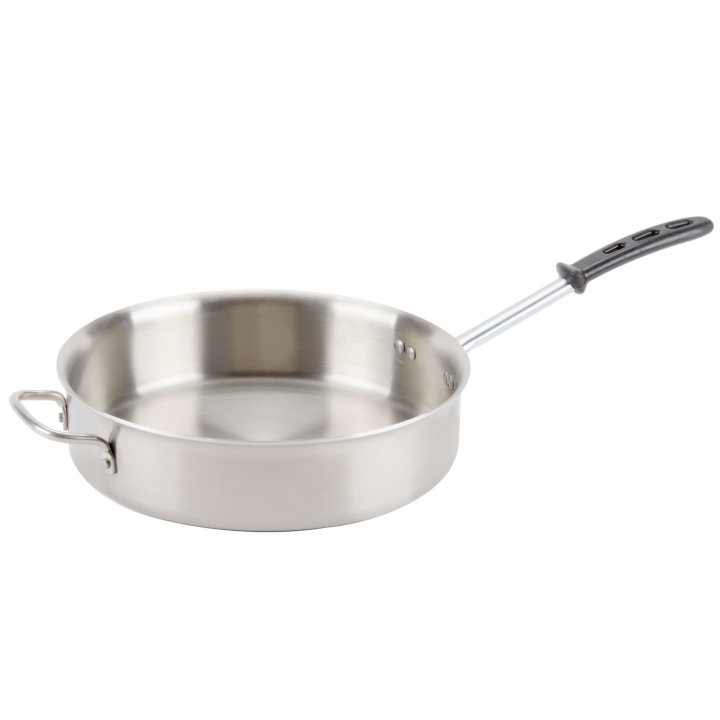 6-quart Tribute® 3-ply sauté pan with silicone TriVent™ handle