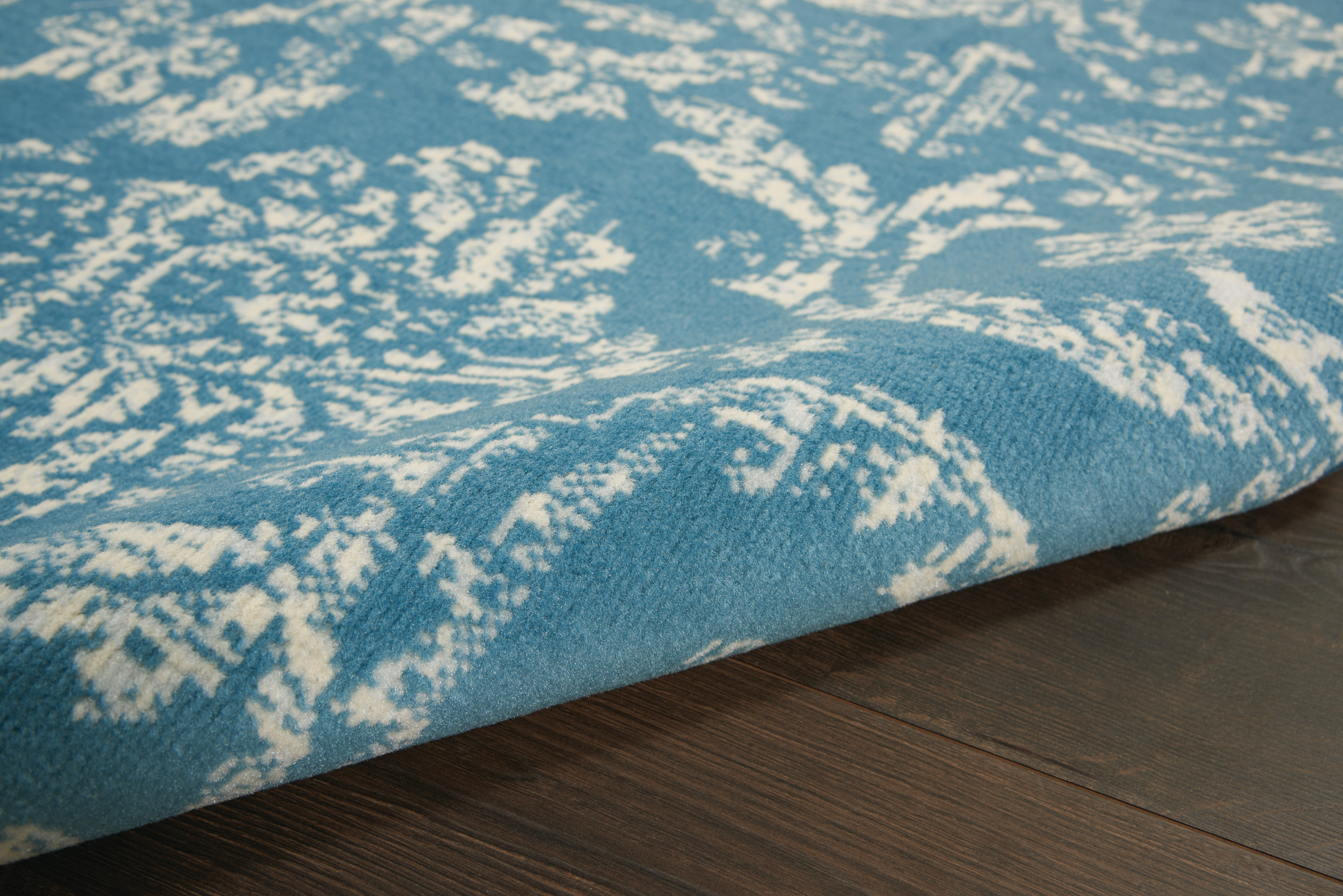 Nourison Jubilant 6' x 9' Blue Vintage Indoor Rug