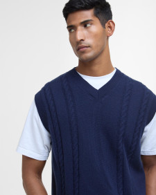 Navar Sweater Vest Classic Navy