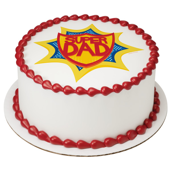 Super Dad PhotoCake® Edible Image®