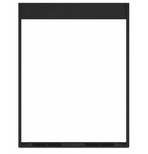 CAFÉ™ 84” Height Dual Installation Trim Kit for All Freezer All Refrigerator Pair, Matte Black