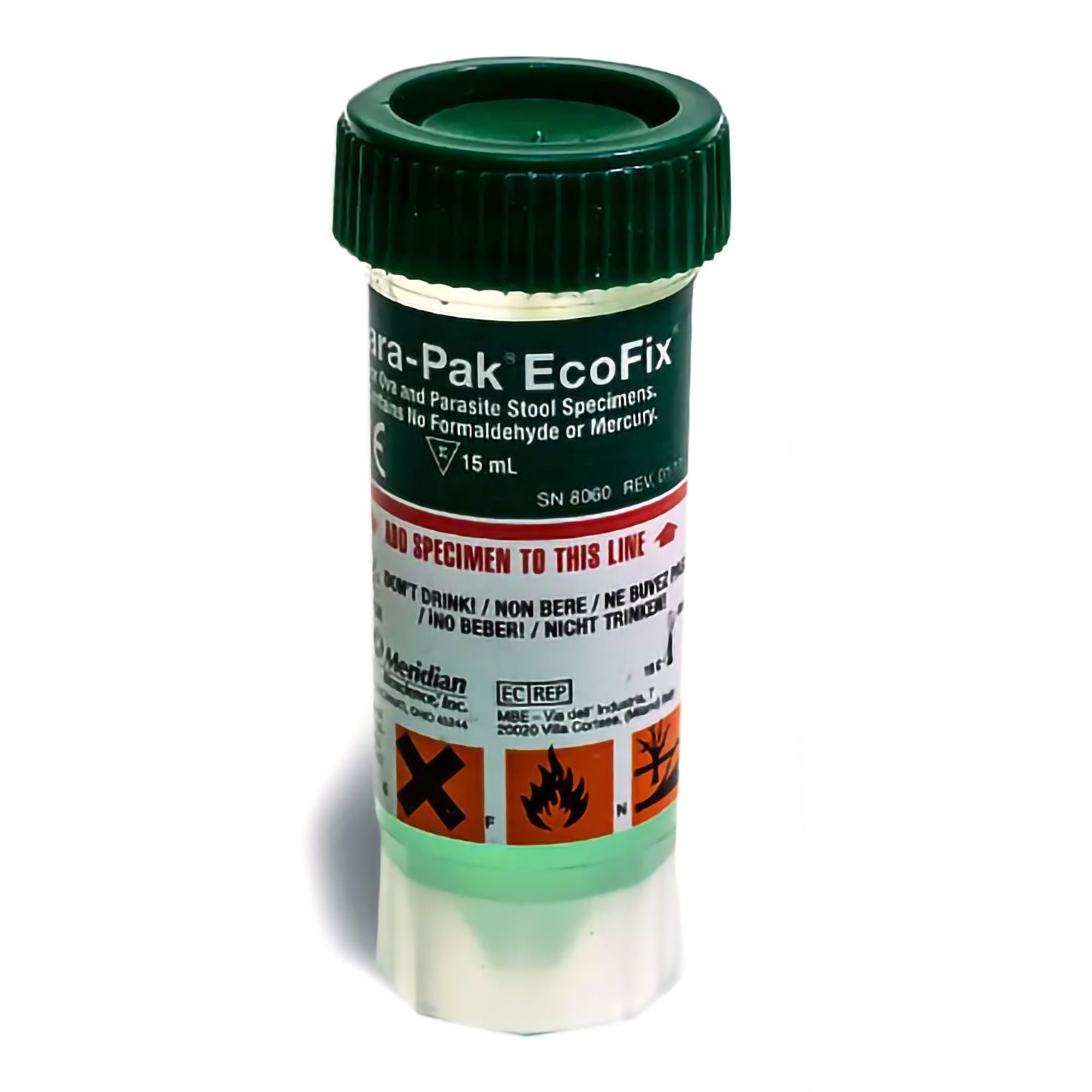 EcoFix® (Single Vial) Stool Specimen Container