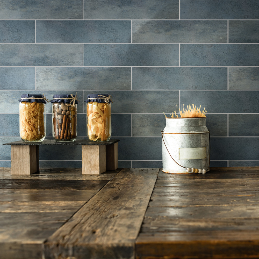 Sample – Capri Brick Indigo Porcelain Floor and Wall Tile