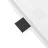 Rubbermaid Commercial, Defenders®, 25gal, Metal, White, Square, Receptacle