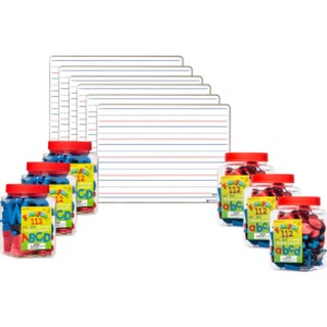 Magnetic Letters Literacy Center Bundle