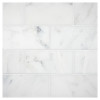 Fine Mosaic Works Asian Carrara Ultra Premium Honed 3×6 Field Tile Honed