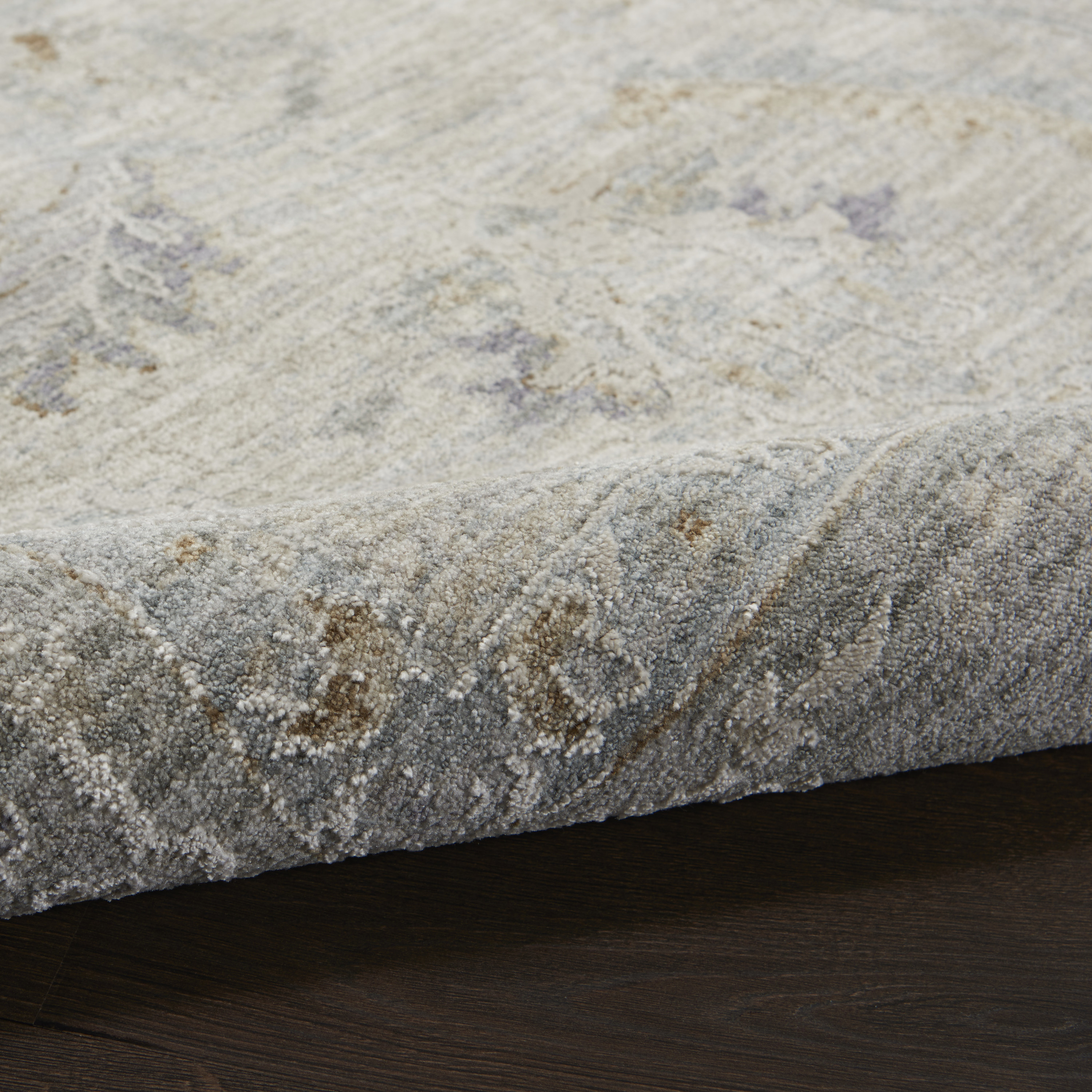 Nourison Infinite 2'3" x 10'2" Light Grey Vintage Indoor Rug