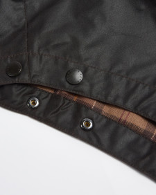 Waxed Cotton Hood Rustic