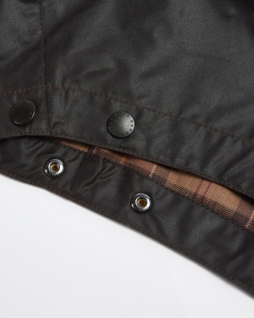 Waxed Cotton Hood Rustic