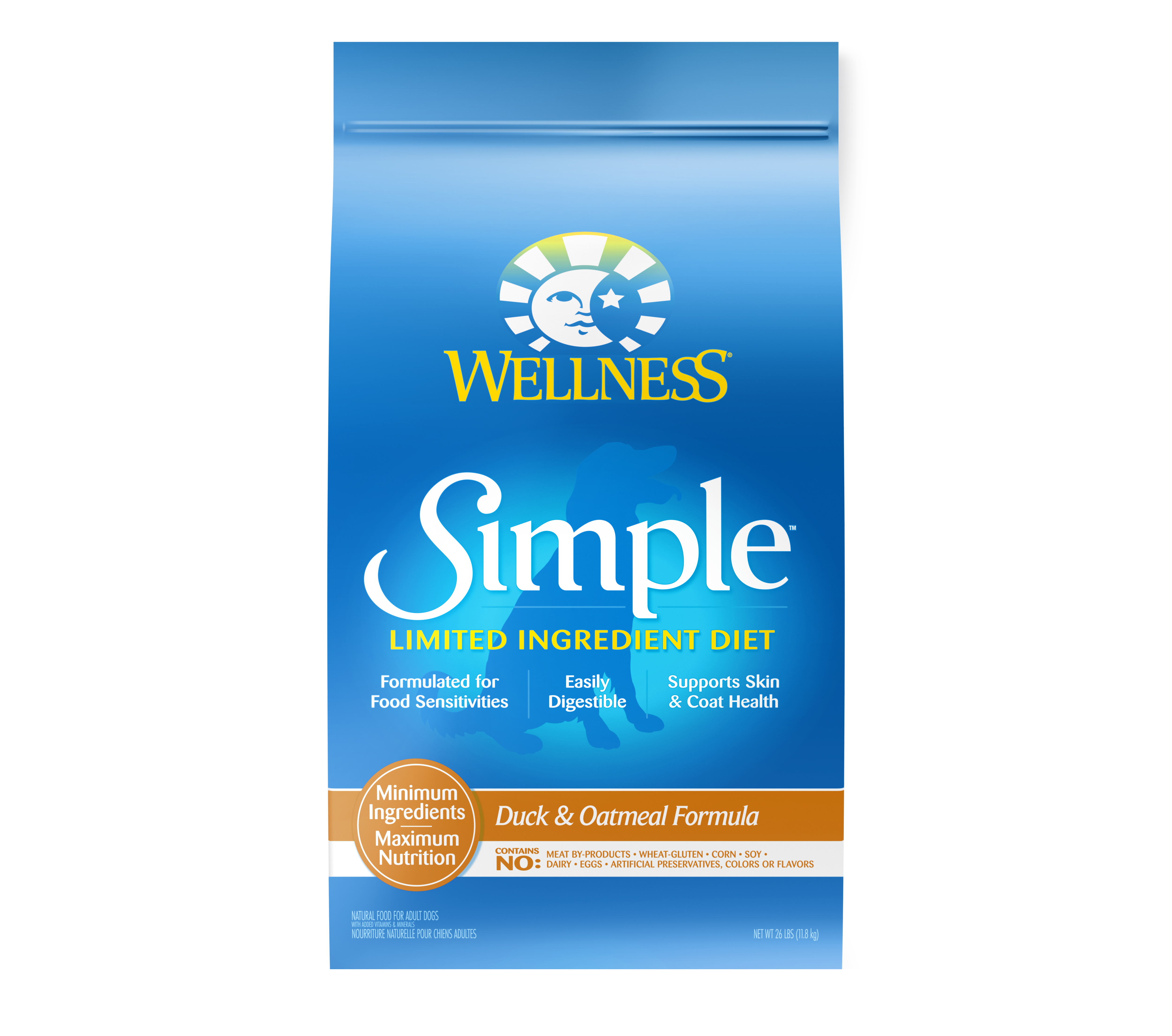 Wellness Simple Grained Duck and Oatmeal