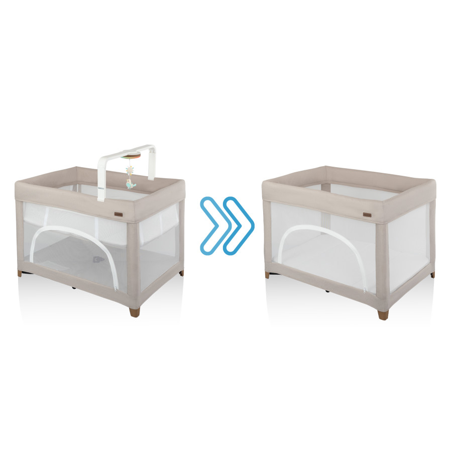 Eris One-Hand Playard with Bassinet