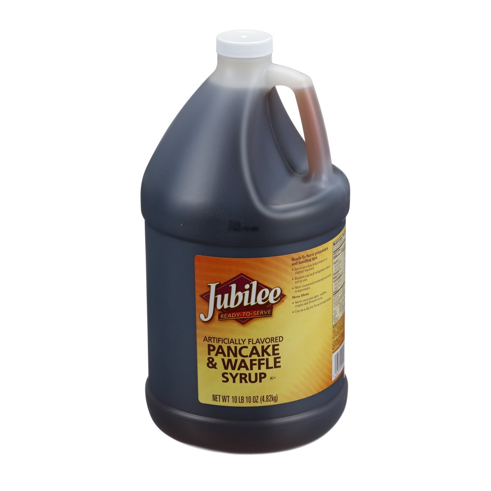 JUBILEE PANCAKE & WAFFLE SYRUP, 1 GAL JUGS | Conagra ...