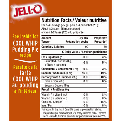 Jell-O Butterscotch Instant Pudding Mix