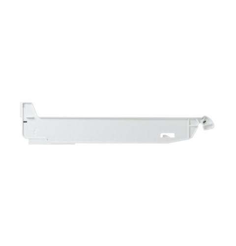 Refrigerator slide for vegetable pan,  left hand side