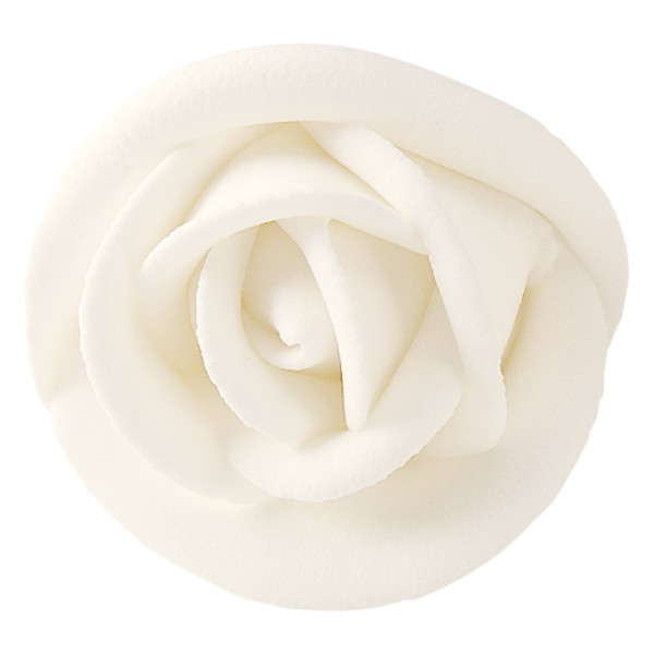 Sugarfair™ White Large Classic Sugar Rose Decorations