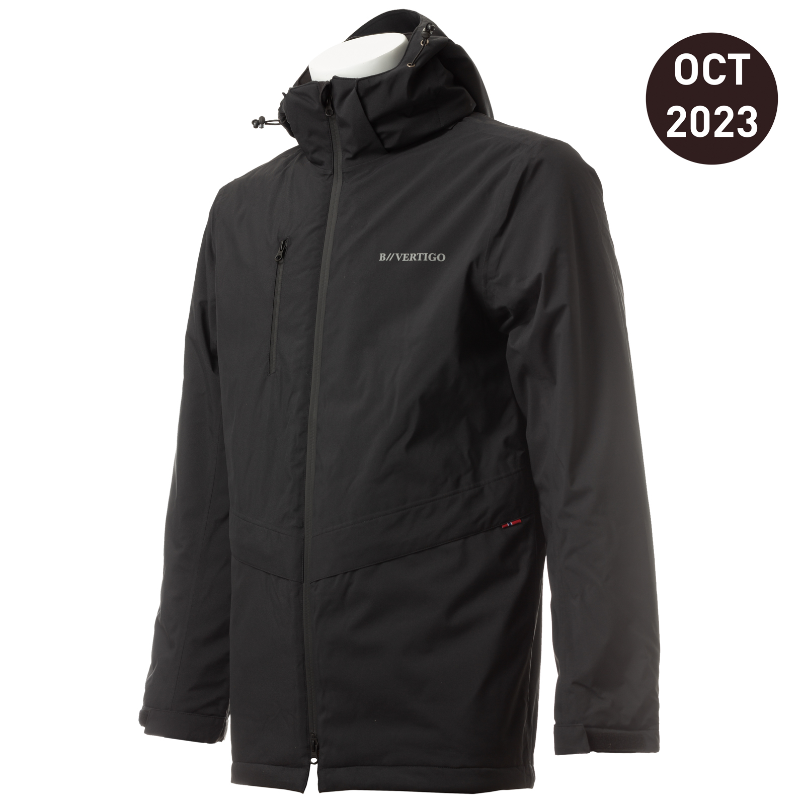 B Vertigo Milo Mens Waterproof Parka Jacket