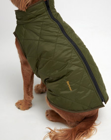 Reversible Quilted Dog Coat 