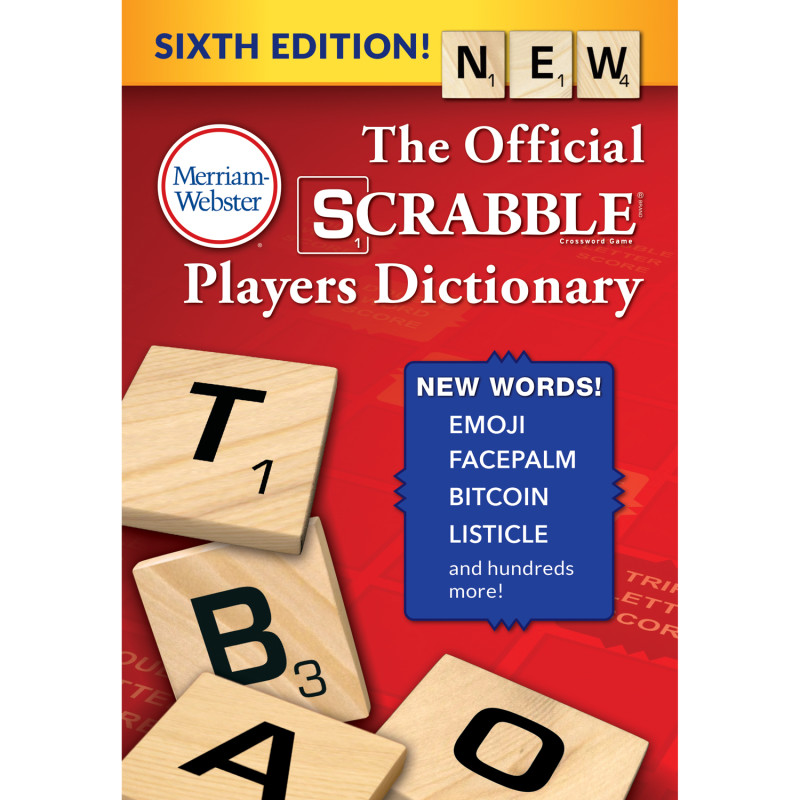 The Official SCRABBLE Players Dictionary, 6th Ed. Hardcover