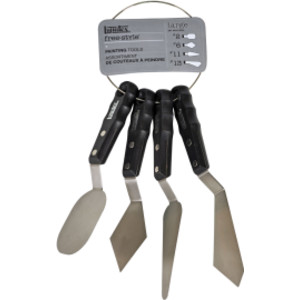 Free-Style Large Scale Palette Knives, 4-Piece Ring Set